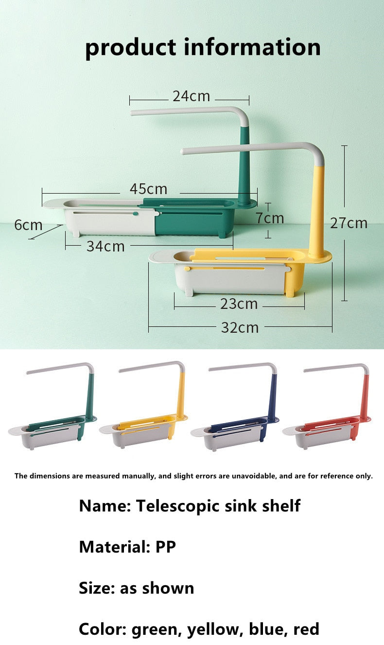 Telescopic Sink Rack